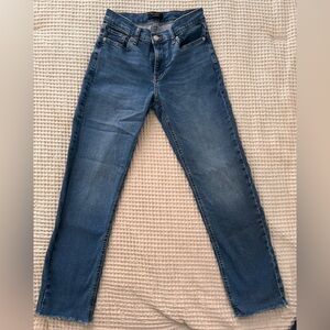 Banana Republic Mid-Rise Slim Cigarette Straight Blue Jeans